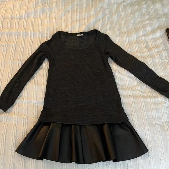 Splendid | Dresses | Splendid Sweater Dress With Faux Leather Skirt | Poshmark Splendid | Dresses | Splendid Sweater Dress With Faux Leather Skirt | Poshmark
